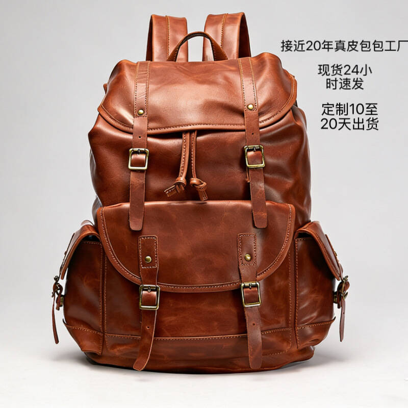 Leather Backpack Vintage - XZAN Men S Bags Fashion European