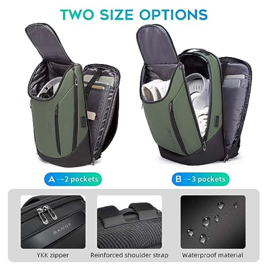 Business Smart Backpack Waterp - Laptop Backpack 15.6 recensie en prijs