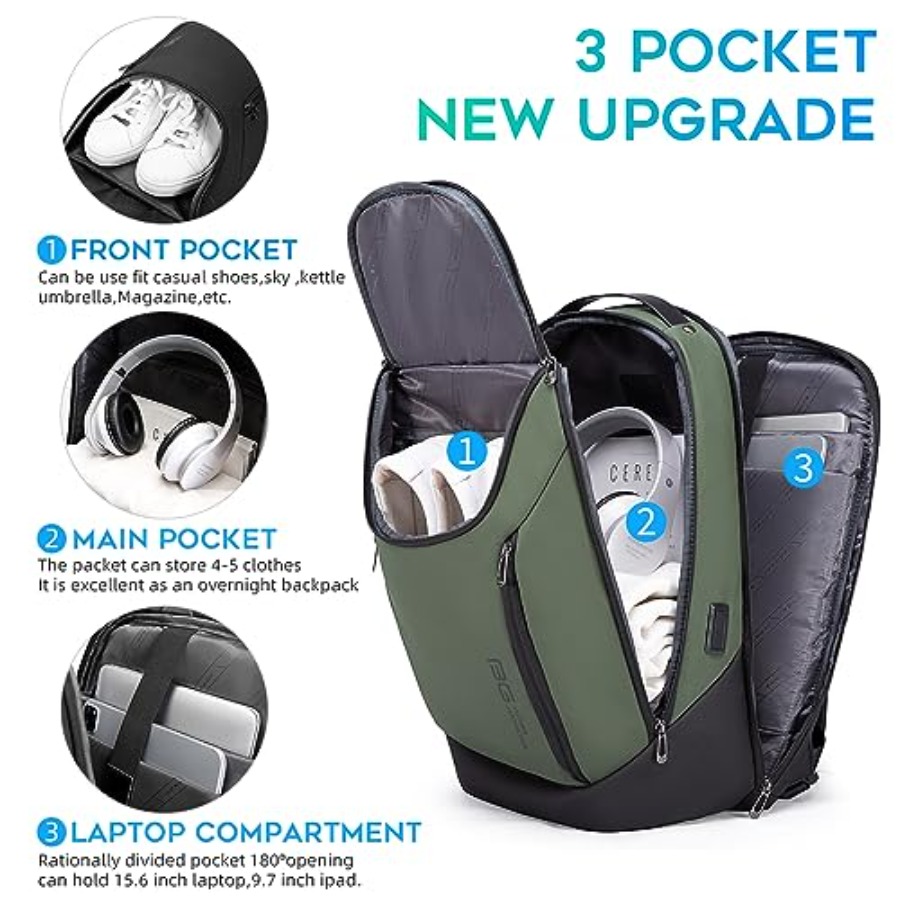 Business Smart Backpack Waterp - Laptop Backpack 15.6 recensie en prijs