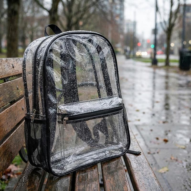 Transparent PVC Outdoor Sports - Canvas Backpack Casual recensie en prijs