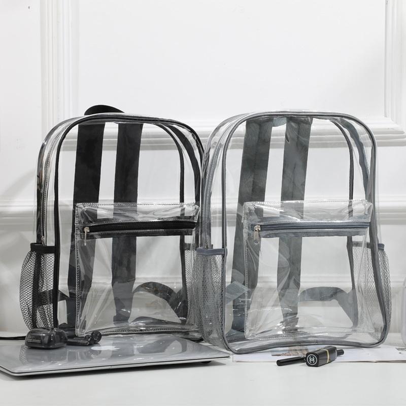 Transparent PVC Outdoor Sports - Canvas Backpack Casual recensie en prijs
