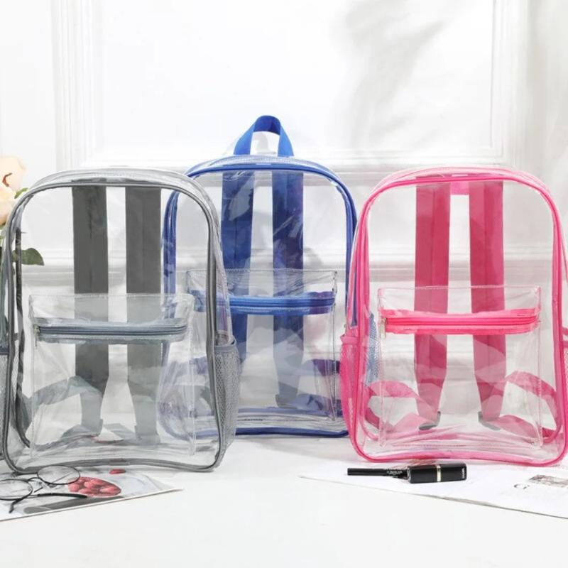 Transparent PVC Outdoor Sports - Canvas Backpack Casual recensie en prijs