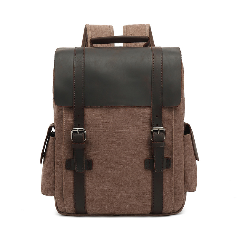 New Fashion Backpack Leather C - Rucksack Military Style recensie en prijs