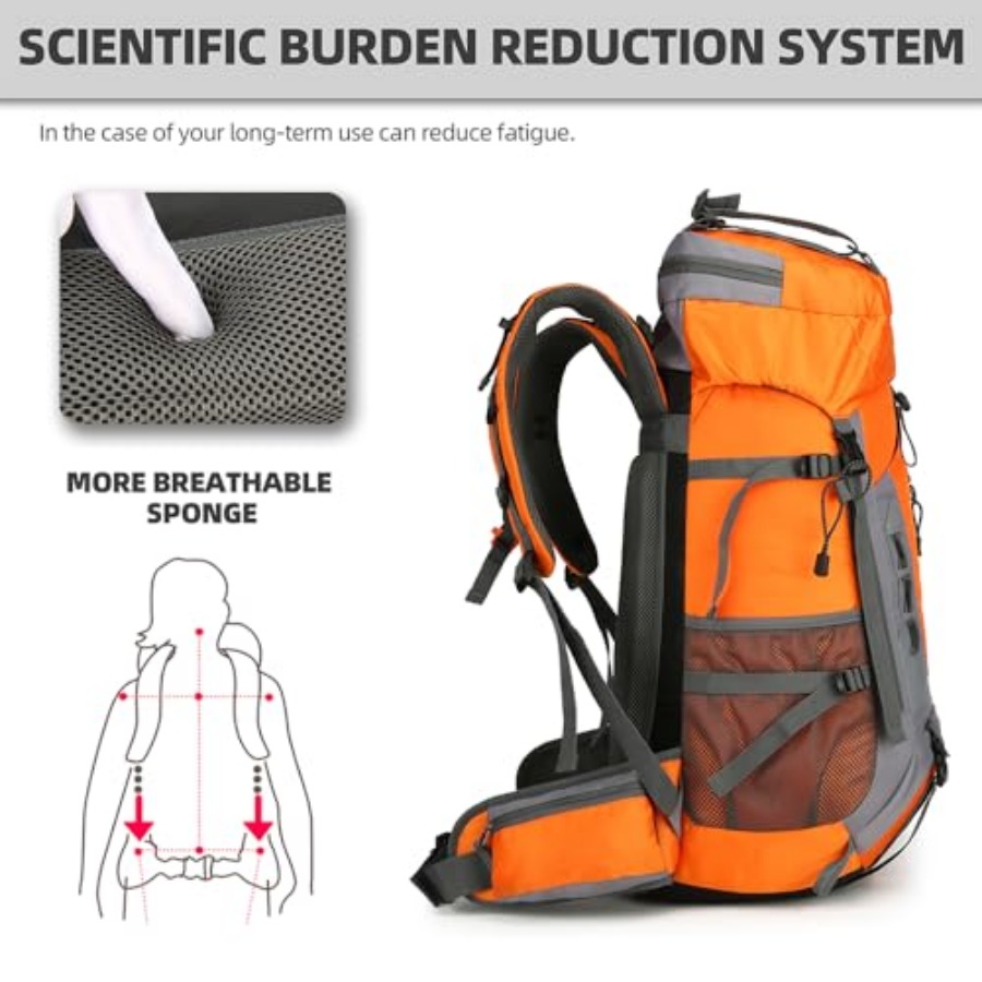 60L Hiking Backpack for Men an - Hiking Backpack Waterproof recensie en prijs