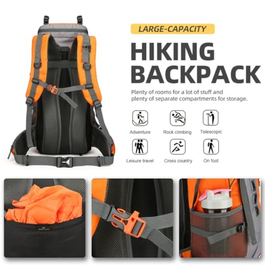 60L Hiking Backpack for Men an - Hiking Backpack Waterproof recensie en prijs