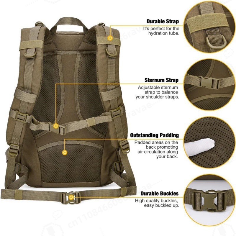 Waterproof Outdoor Tactical Ba - Rucksack Military Style recensie en prijs