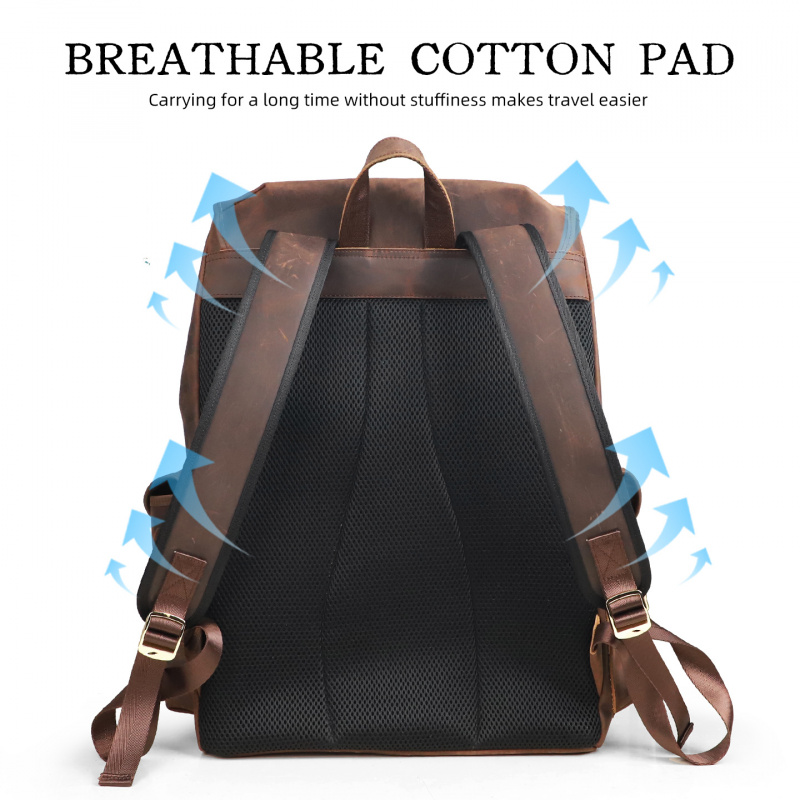 New Arrivals Leather Backpack  - Leather Backpack Vintage recensie en prijs