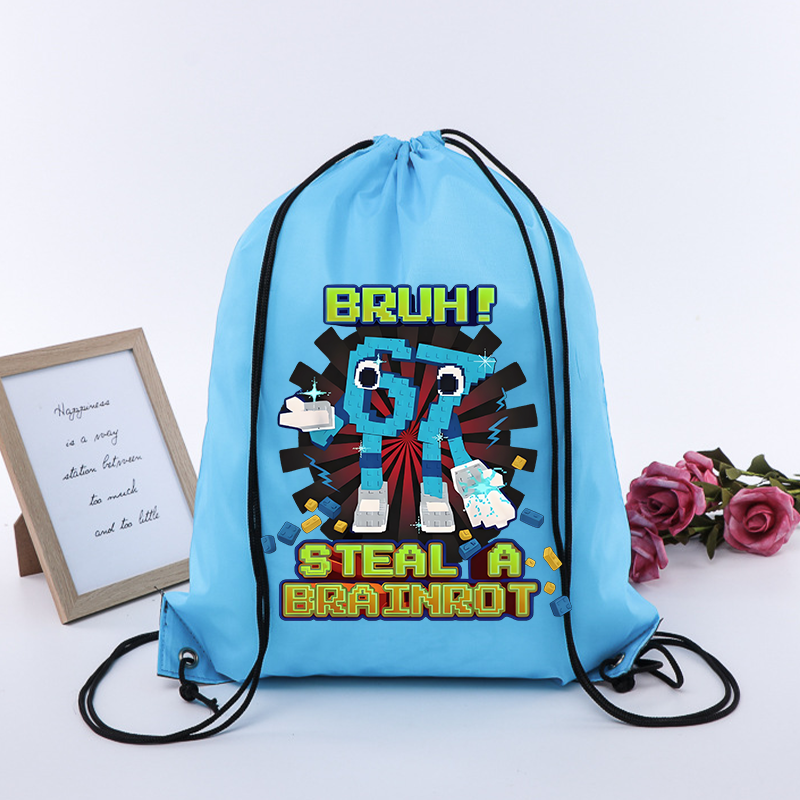 Steal A Brainrot 67 Six Seven  - Drawstring Gym Bag recensie en prijs