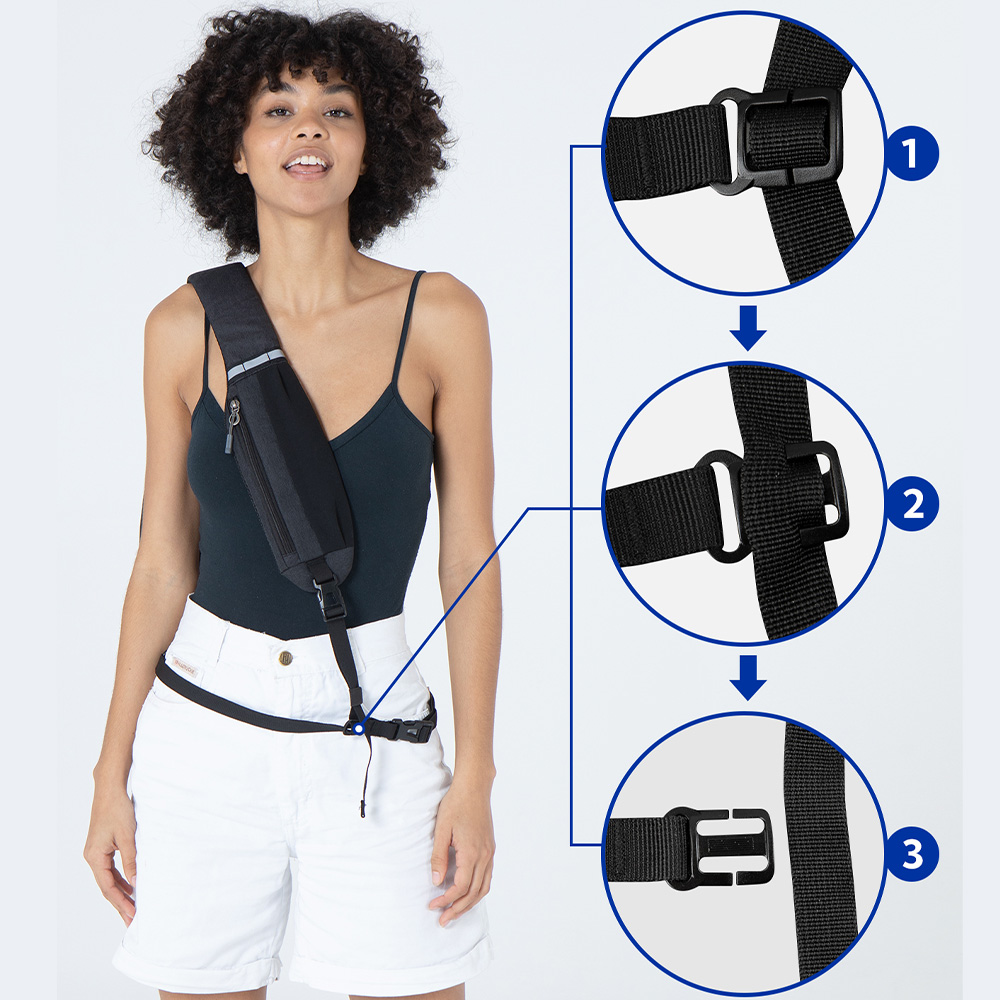 WATERFLY Crossbody Sling Bag C - Sling Backpack Shoulder recensie en prijs