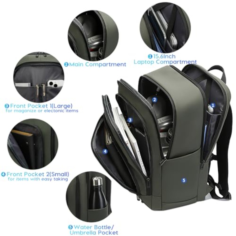 28L Lightweight Hiking Backpac - Laptop Backpack 15.6 recensie en prijs