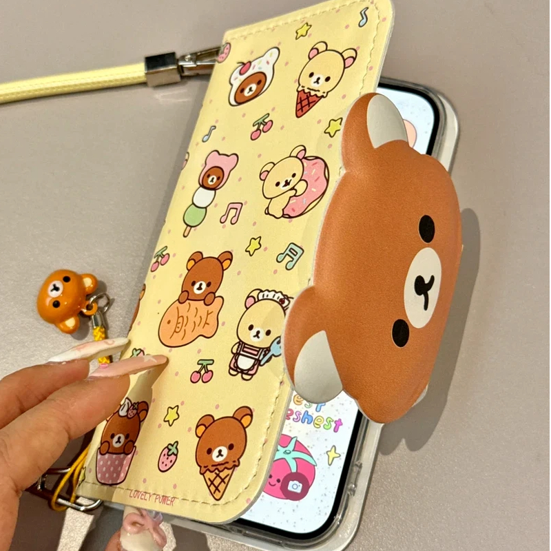 Rilakkuma Cute Cartoon Flip Le - Mini Backpack Purse recensie en prijs