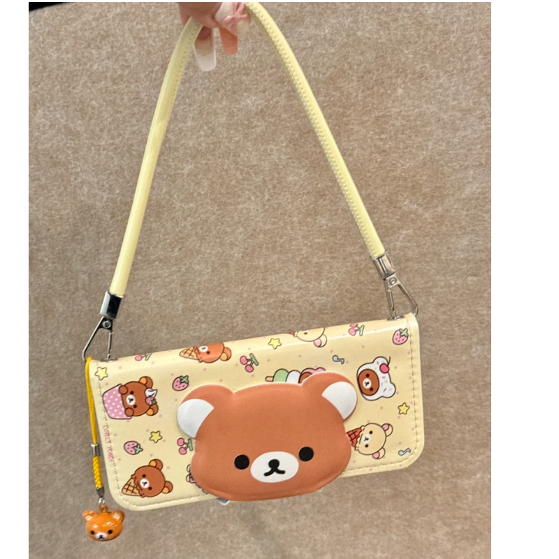 Rilakkuma Cute Cartoon Flip Le - Mini Backpack Purse recensie en prijs