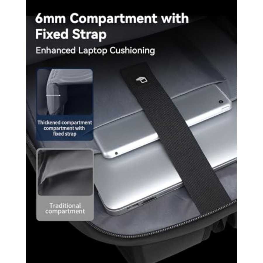 17.3'' Laptop Backpack for Men - Travel Backpack Anti Theft recensie en prijs