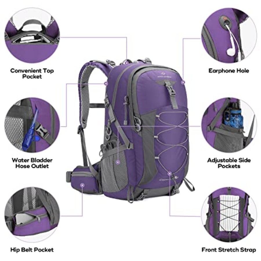 Hiking Backpack, Camping Backp - Hiking Backpack Waterproof recensie en prijs