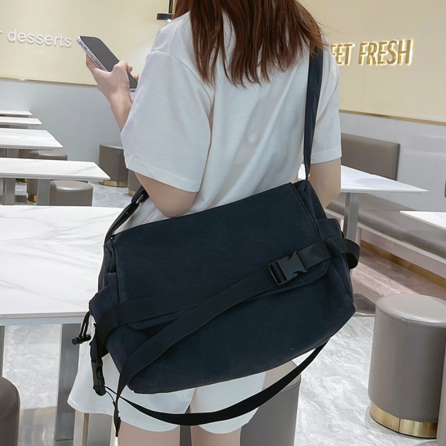 【New Arrival】Black Canvas Cros - Canvas Backpack Casual recensie en prijs