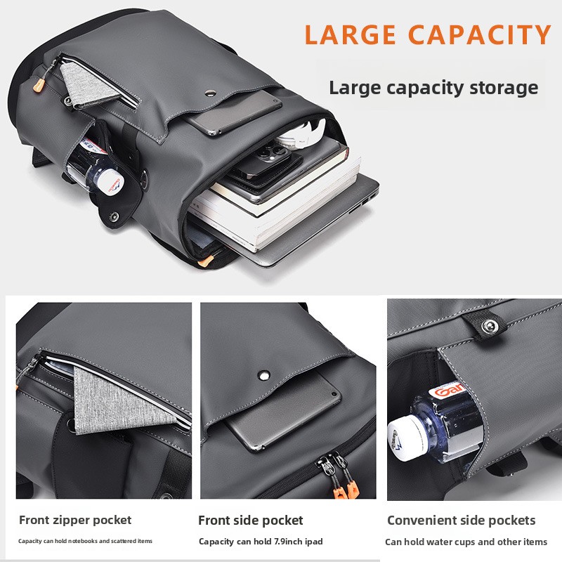 Men's Large Capacity Laptop Ba - Business Backpack Brief recensie en prijs