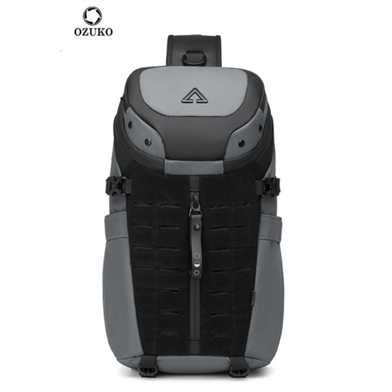 Ozuko Chest Bag Cross bag men  - Travel Backpack Anti Theft recensie en prijs