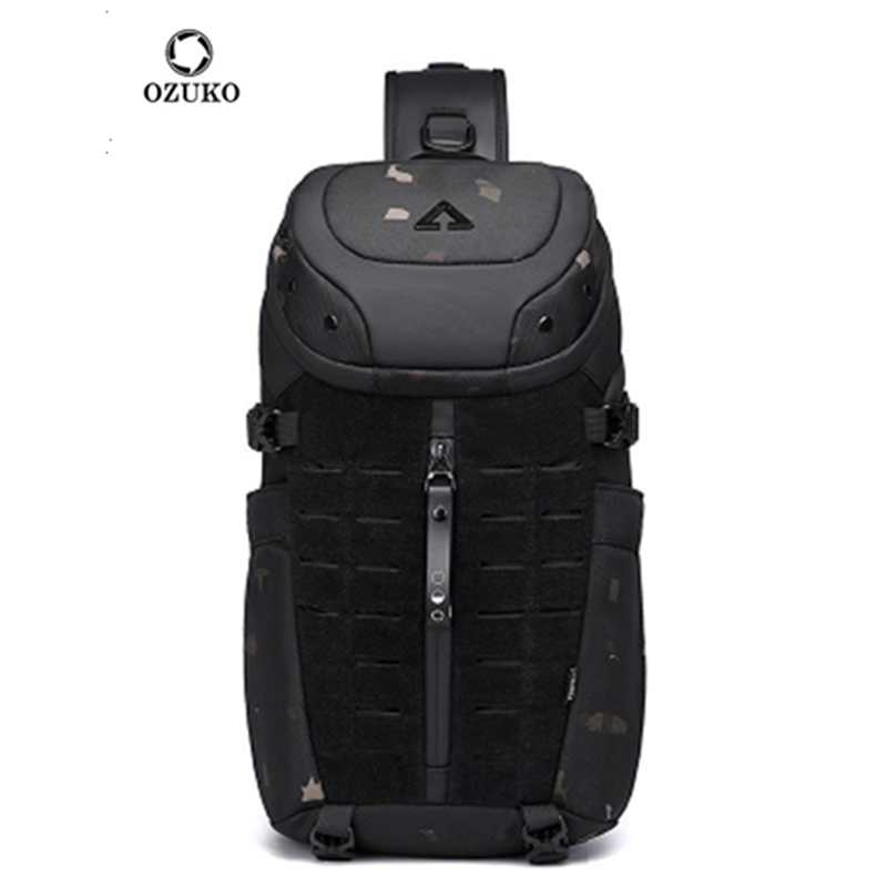 Ozuko Chest Bag Cross bag men  - Travel Backpack Anti Theft recensie en prijs
