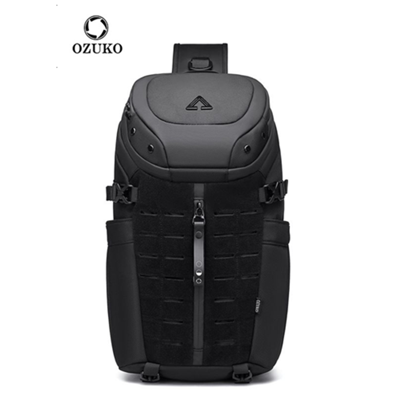 Ozuko Chest Bag Cross bag men  - Travel Backpack Anti Theft recensie en prijs