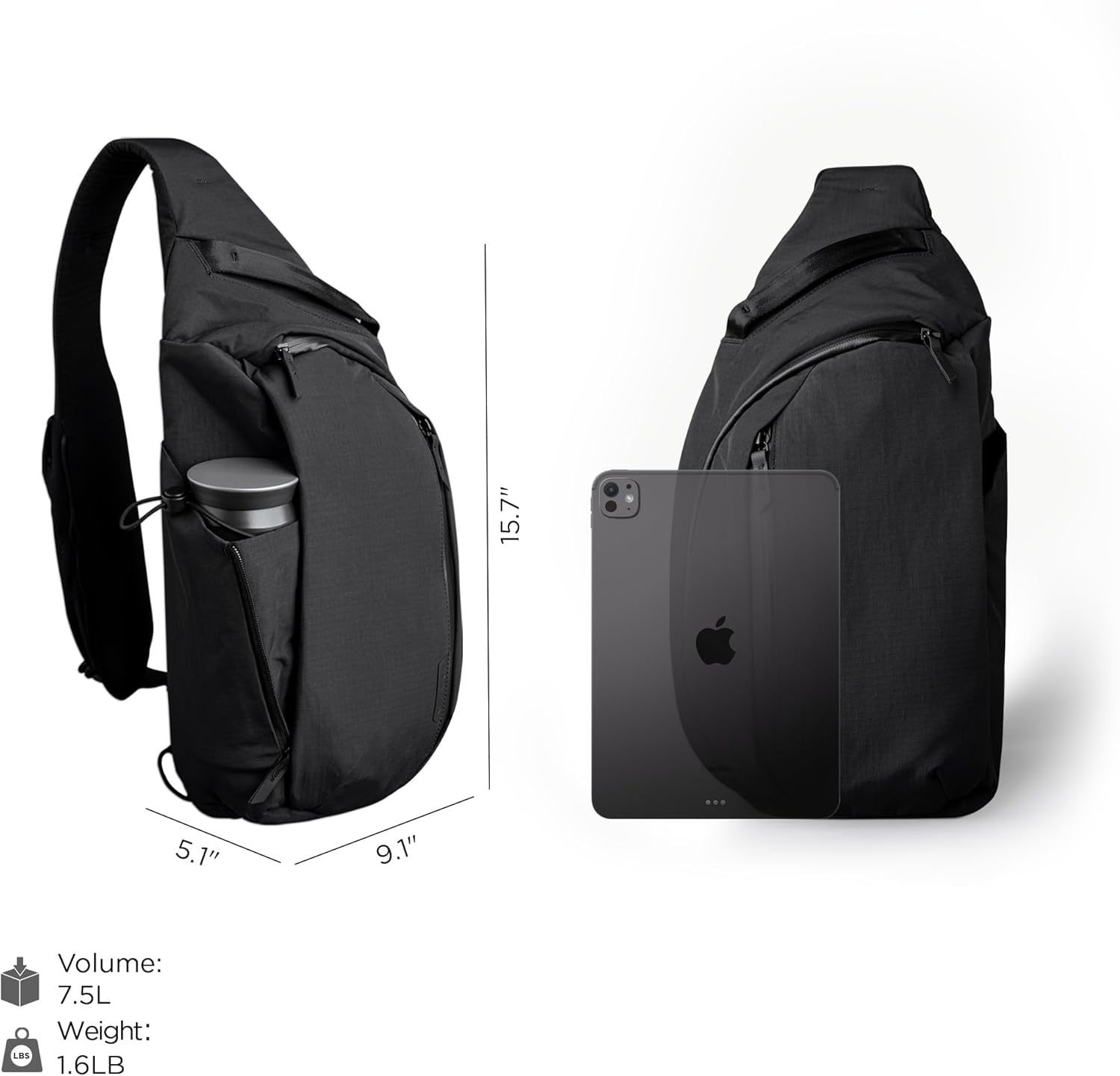 Metro Crossbody Left Shoulder  - Sling Backpack Shoulder recensie en prijs