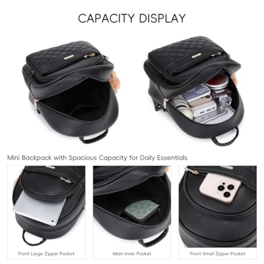 Mini Leather Backpack Purse fo - Mini Backpack Purse recensie en prijs