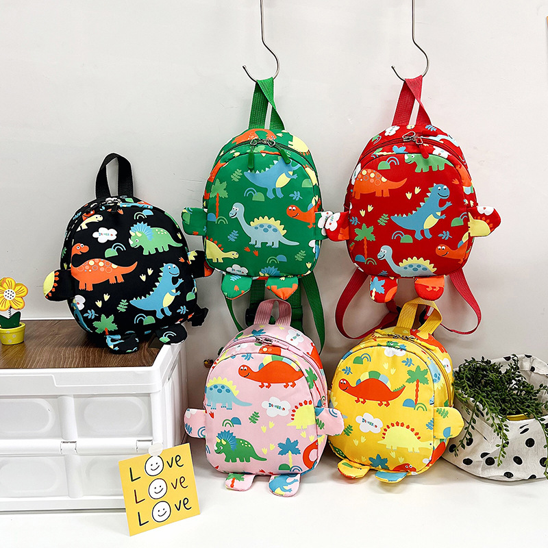 Cute Children Bag Cartoon Dino - Travel Backpack Anti Theft recensie en prijs