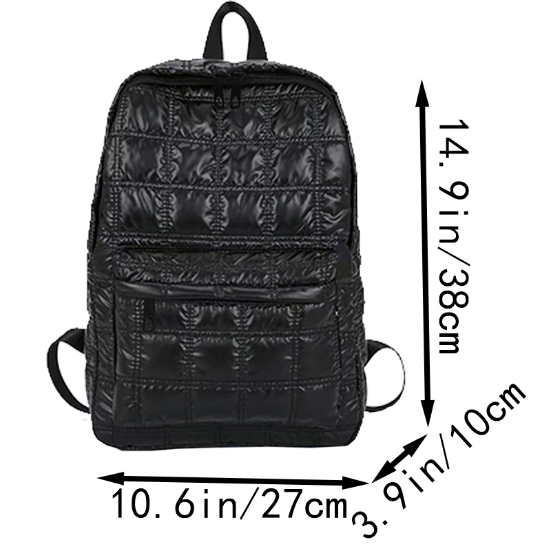 Trendy Stylish Shiny Backpack  - Canvas Backpack Casual recensie en prijs