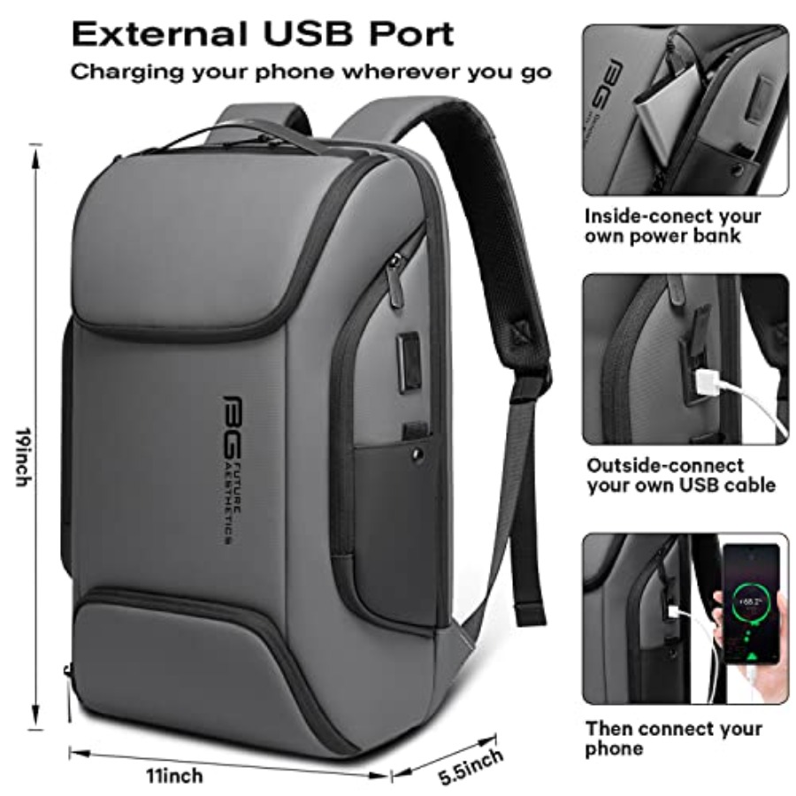 Business Laptop Smart backpack - Laptop Backpack 15.6 recensie en prijs