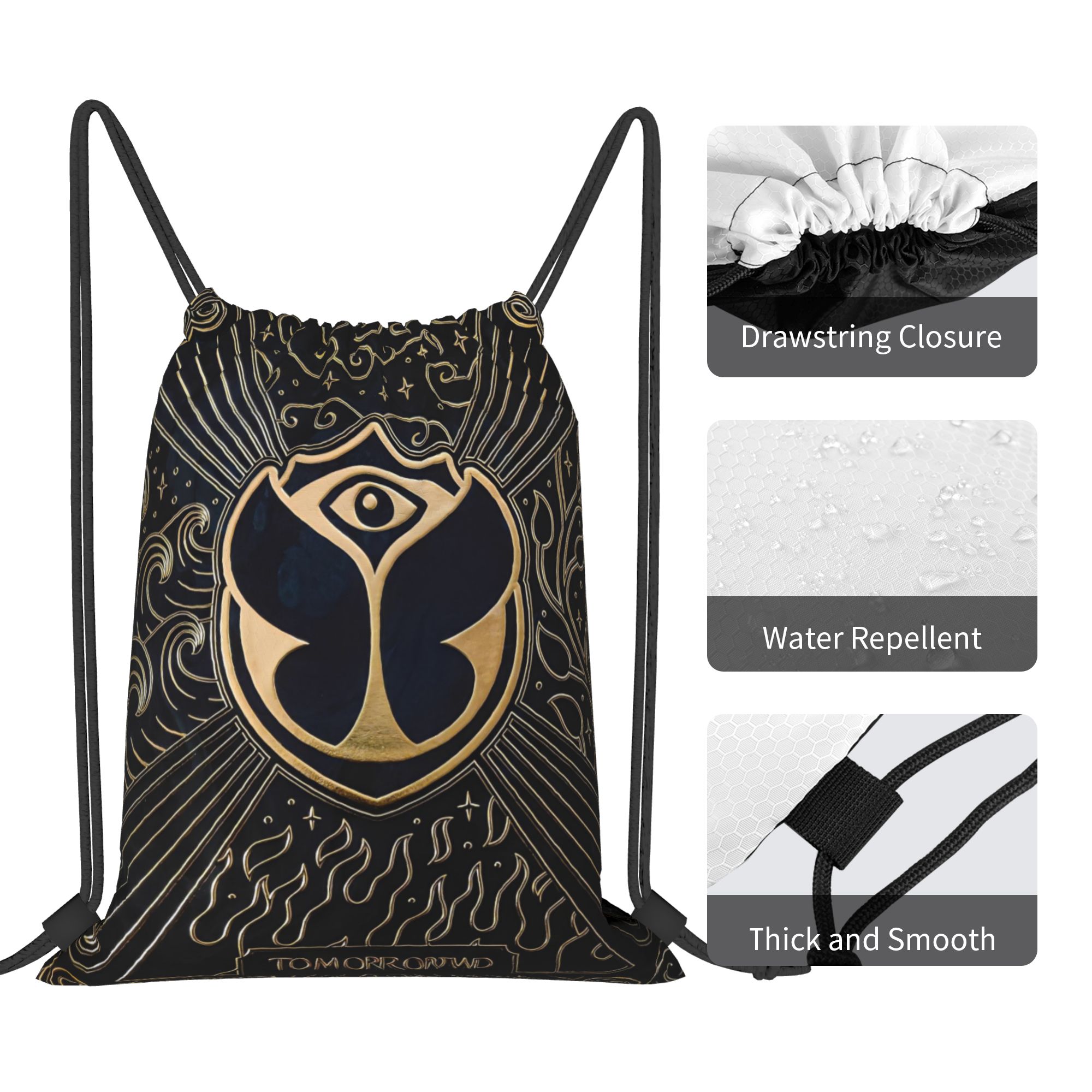 Tomorrowlands  Drawstring Back - Drawstring Gym Bag recensie en prijs