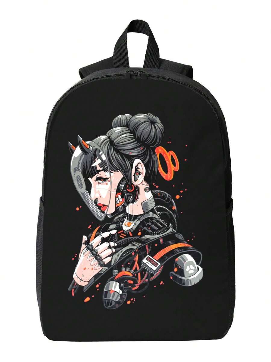 Cyberpunk Cyborg Girl Waterpro - Travel Backpack Anti Theft recensie en prijs