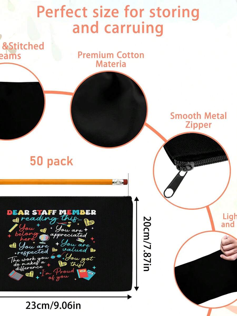Durable Canvas Zipper Pouch Mu - Canvas Backpack Casual recensie en prijs