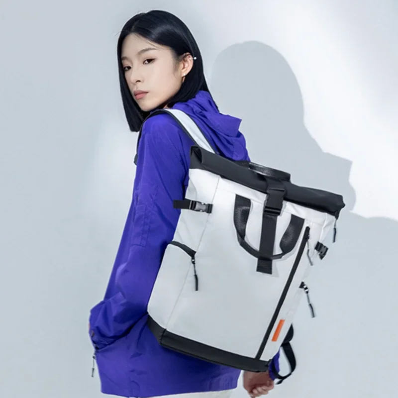 Unisex Fashionable Minimalist  - Canvas Backpack Casual recensie en prijs