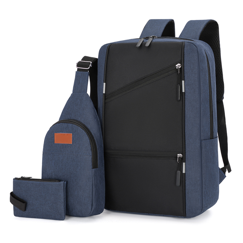 3Pcs Casual Bag Set Versatile  - Travel Backpack Anti Theft recensie en prijs
