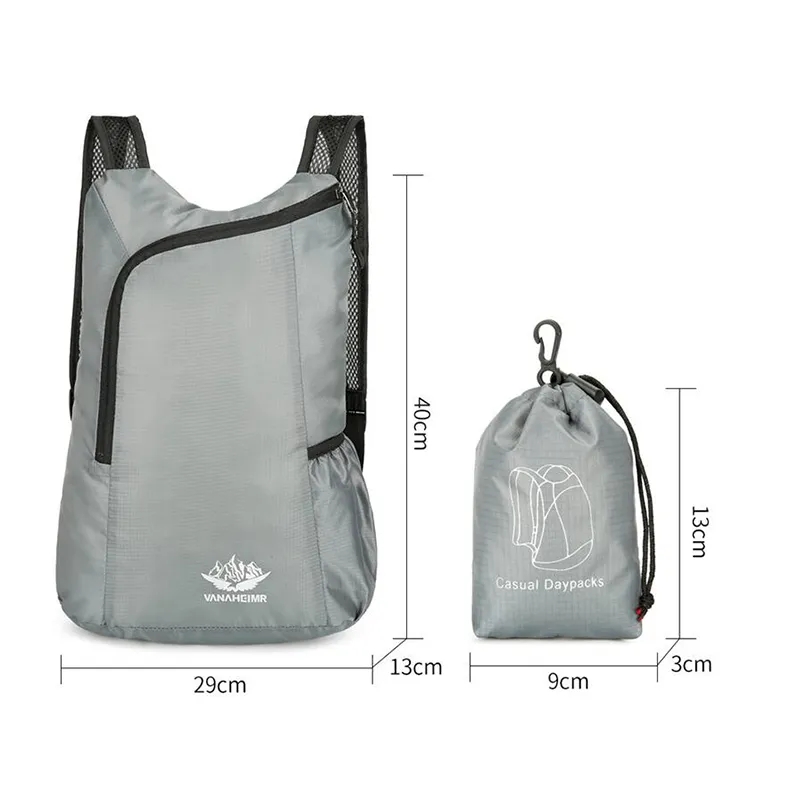 20L Unisex Lightweight Outdoor - Foldable Backpack Small recensie en prijs