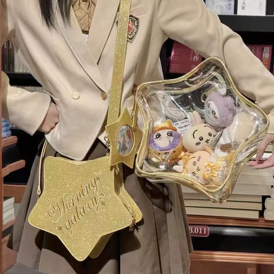 Y2K Cute Bling Star Ita Crossb - Mini Backpack Purse recensie en prijs
