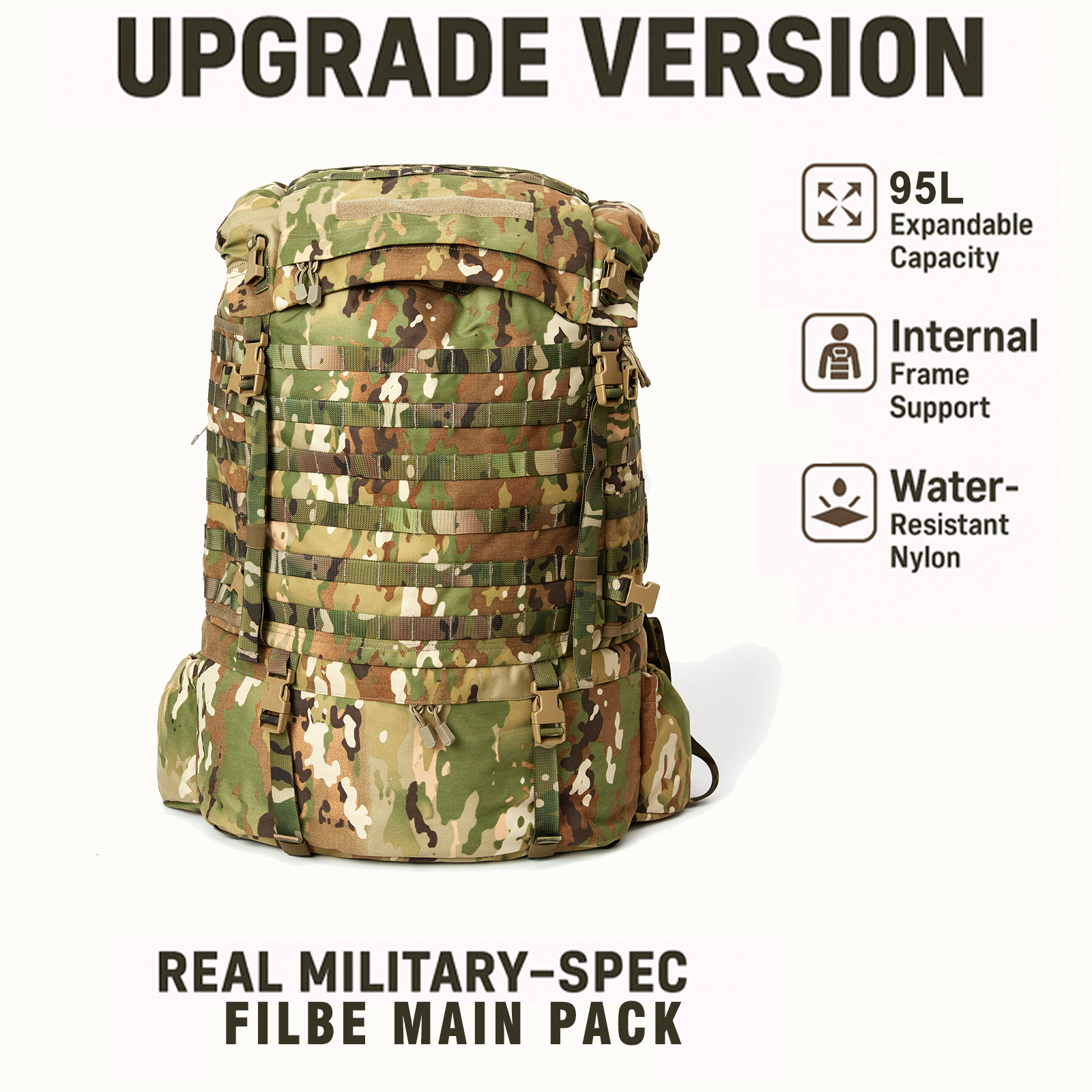 USMC FILBE Main Pack – OCP Cam - Rucksack Military Style recensie en prijs