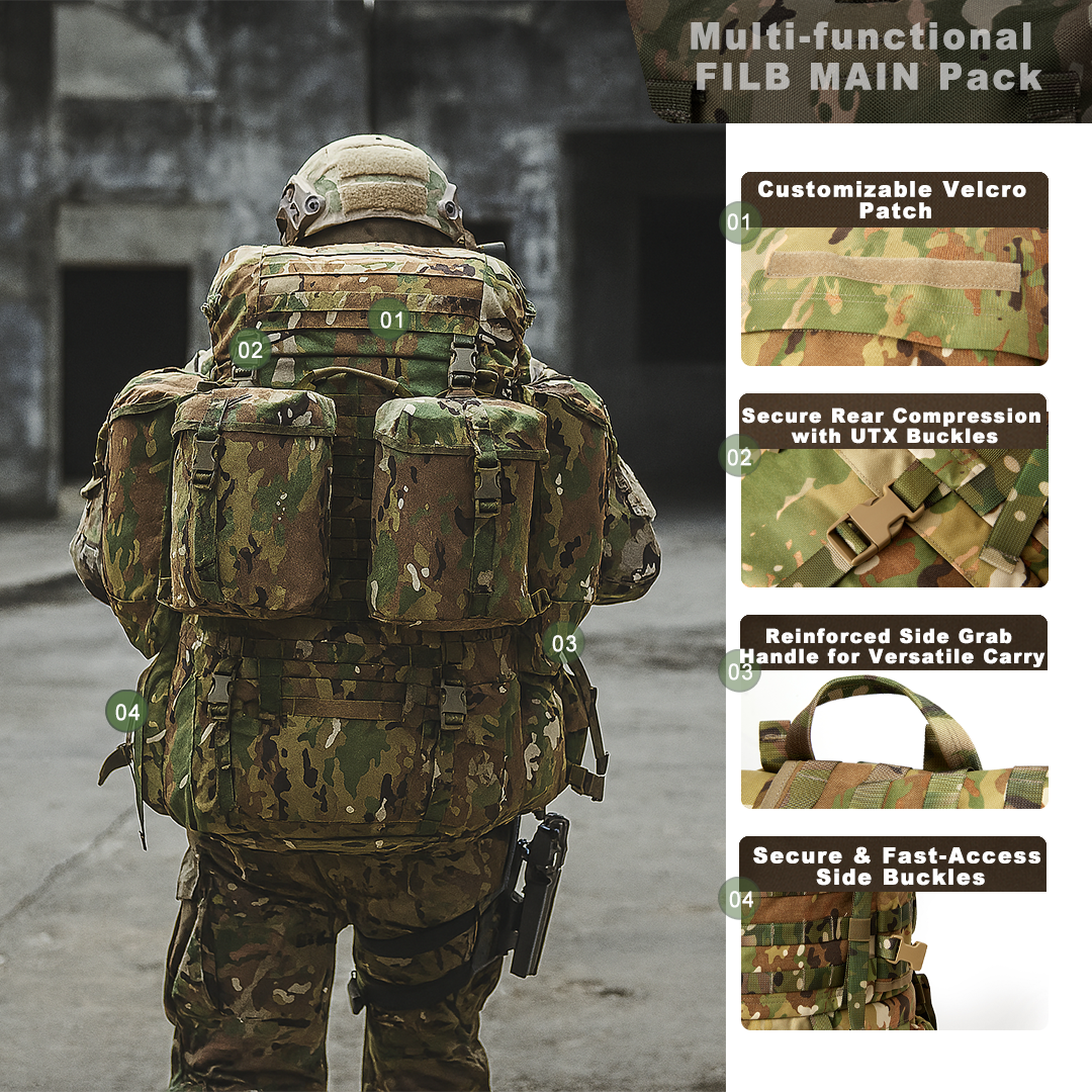 USMC FILBE Main Pack – OCP Cam - Rucksack Military Style recensie en prijs