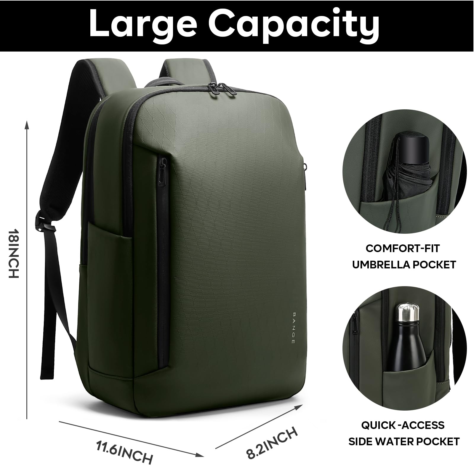 BANGE Fashion Simple Design Wo - Travel Backpack Anti Theft recensie en prijs