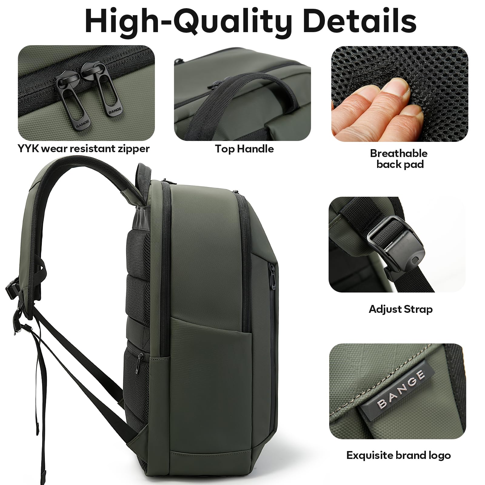 BANGE Fashion Simple Design Wo - Travel Backpack Anti Theft recensie en prijs
