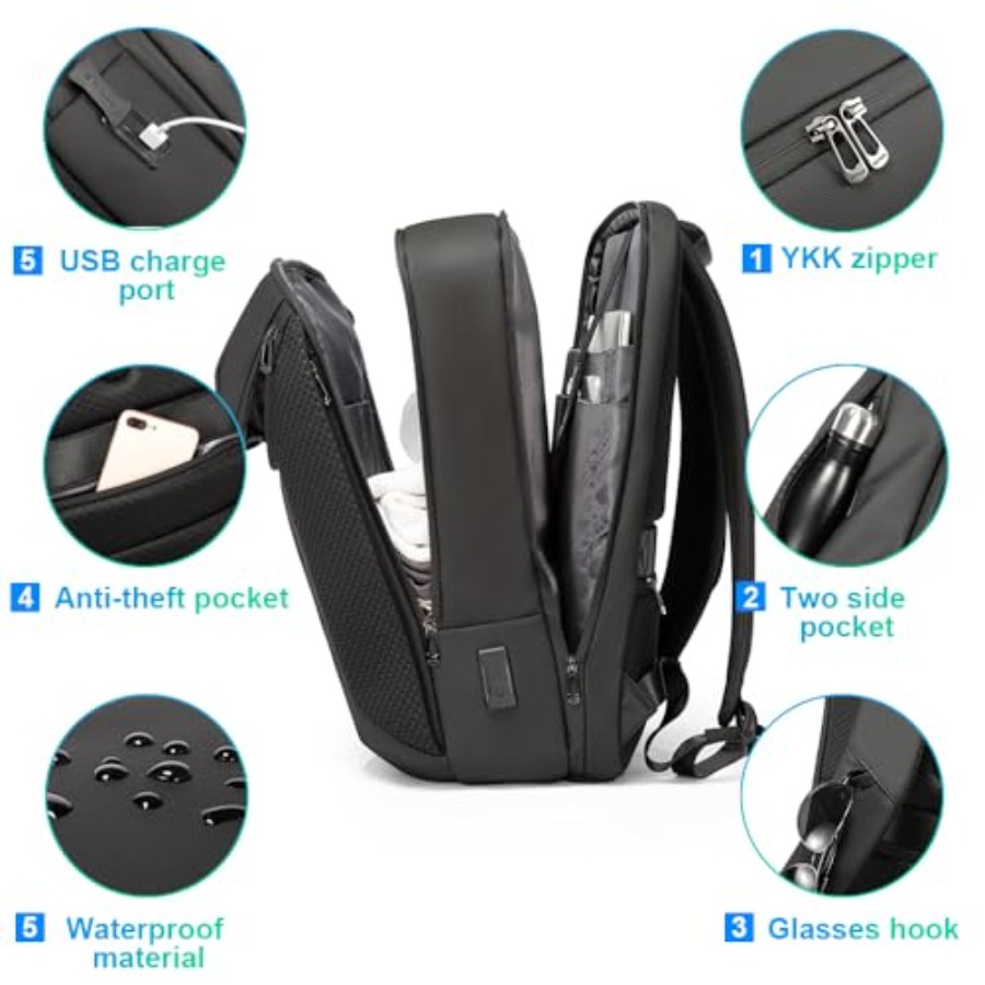 Smart Business Laptop Backpack - Laptop Backpack 15.6 recensie en prijs