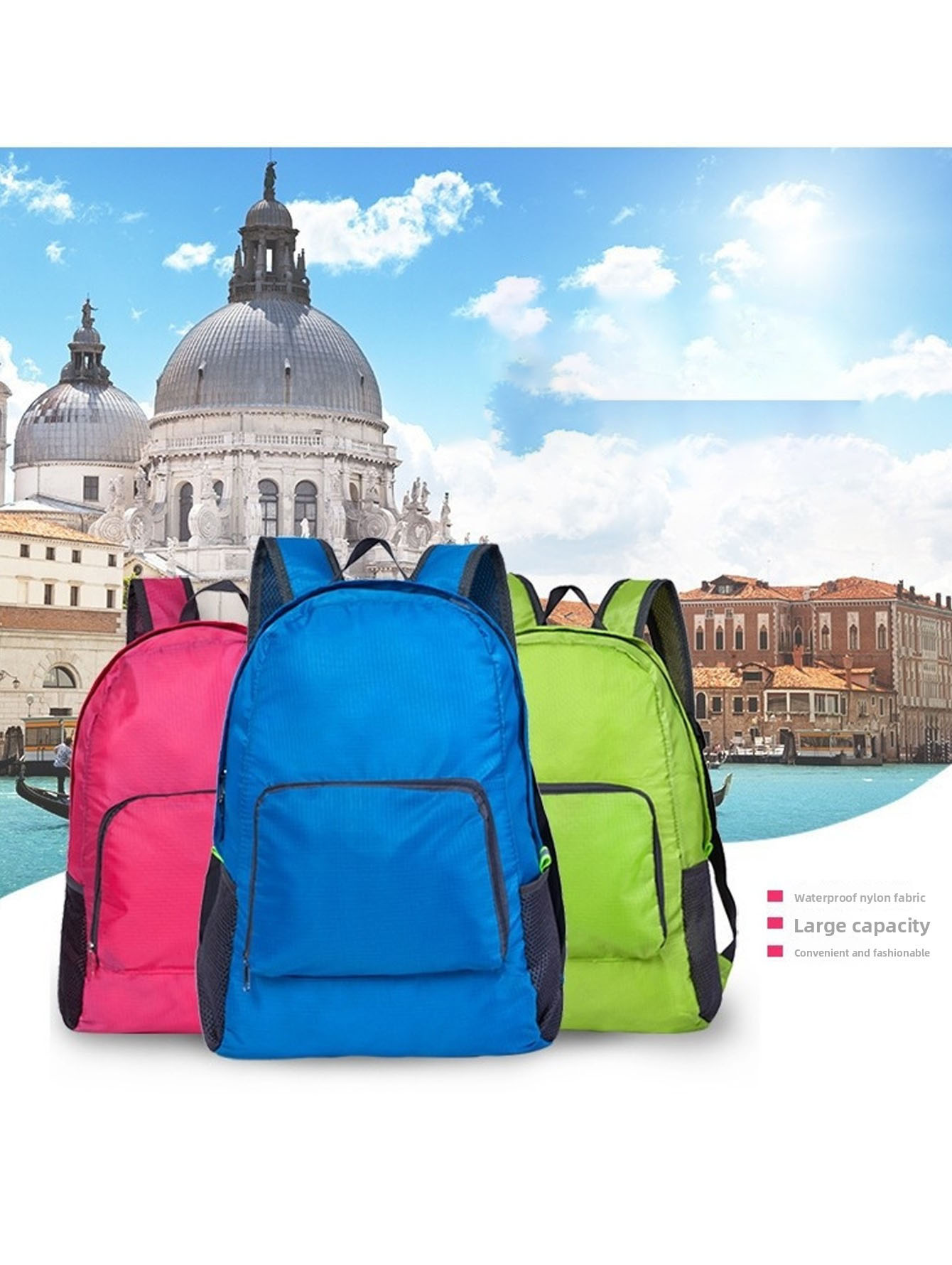 Foldable travel bag, lightweig - Foldable Backpack Small recensie en prijs