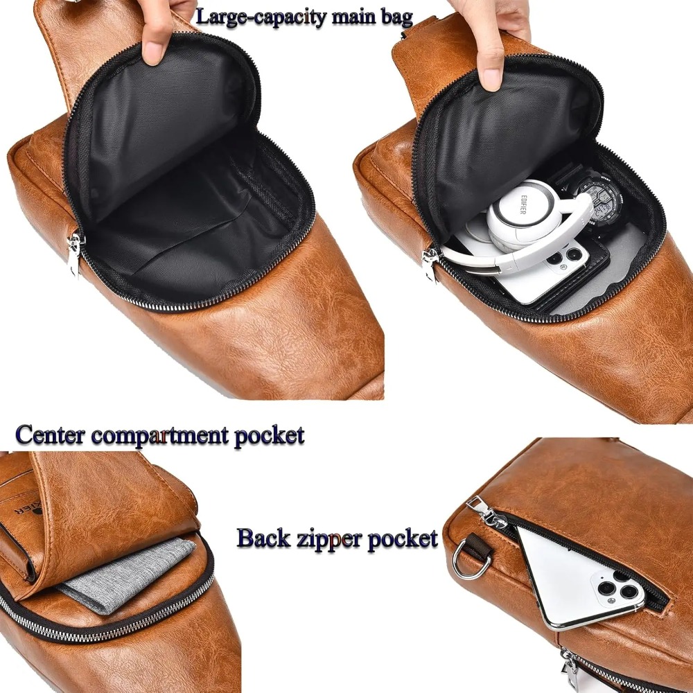 Sling Bag for Men Crossbody Ch - Sling Backpack Shoulder recensie en prijs