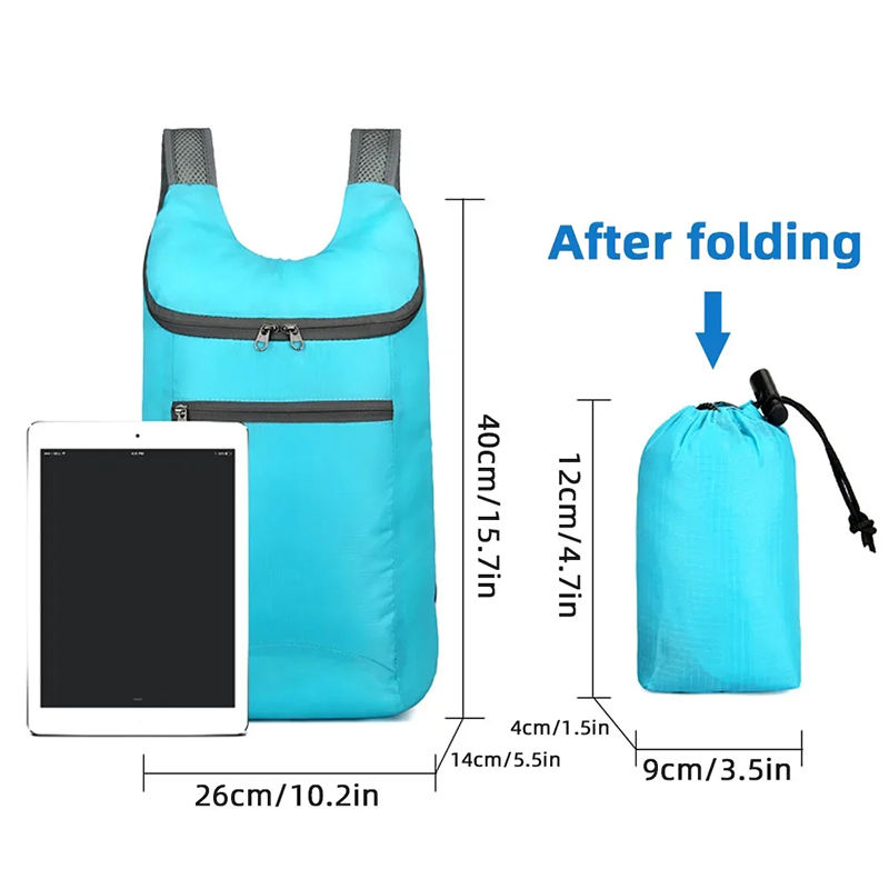 Men's and Women's Outdoor Spor - Foldable Backpack Small recensie en prijs