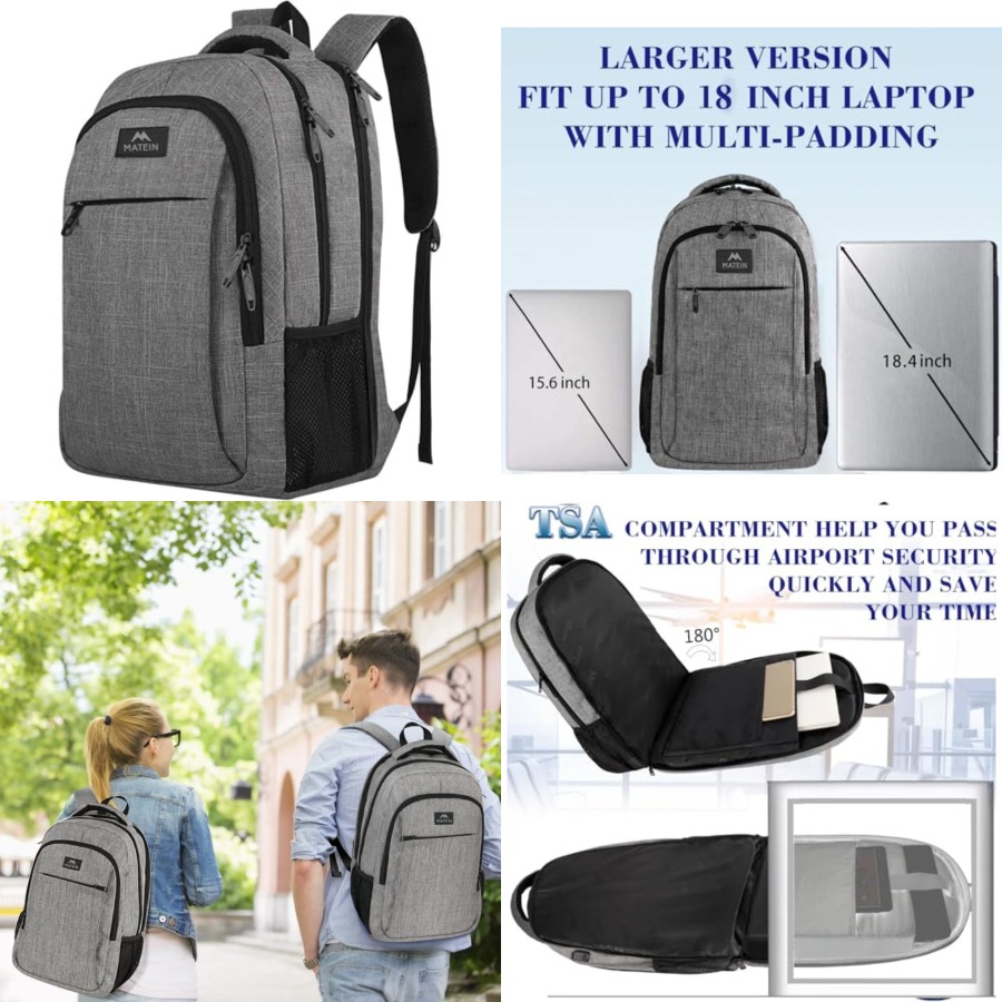 Extra Large.4 Laptop Backpack, - Travel Backpack Anti Theft recensie en prijs