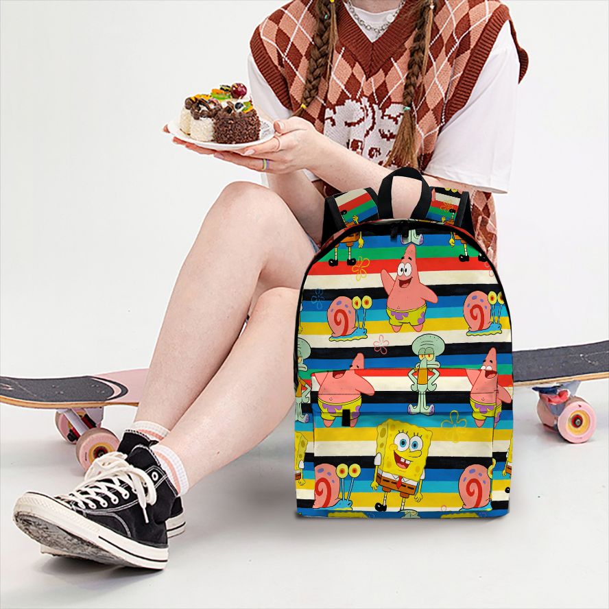 SpongeBob SquarePants Striped  - School Backpack Teen recensie en prijs