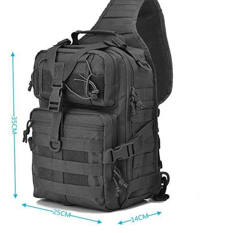 Camouflage Tactical Crossbody  - Hiking Backpack Waterproof recensie en prijs