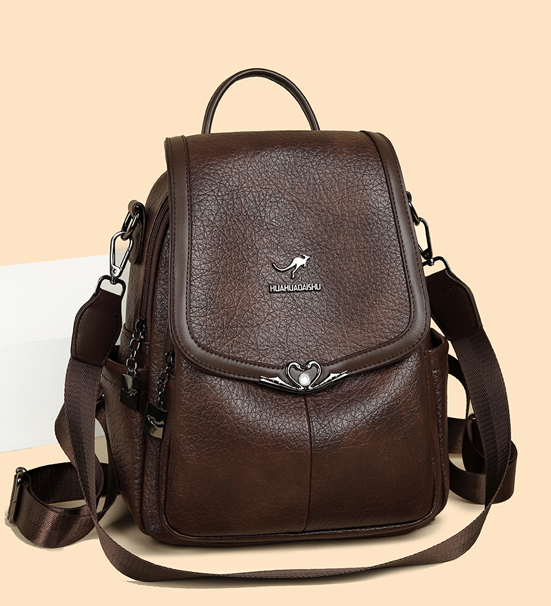 2026 new Ladies Bookbag Rucksa - Leather Backpack Vintage recensie en prijs