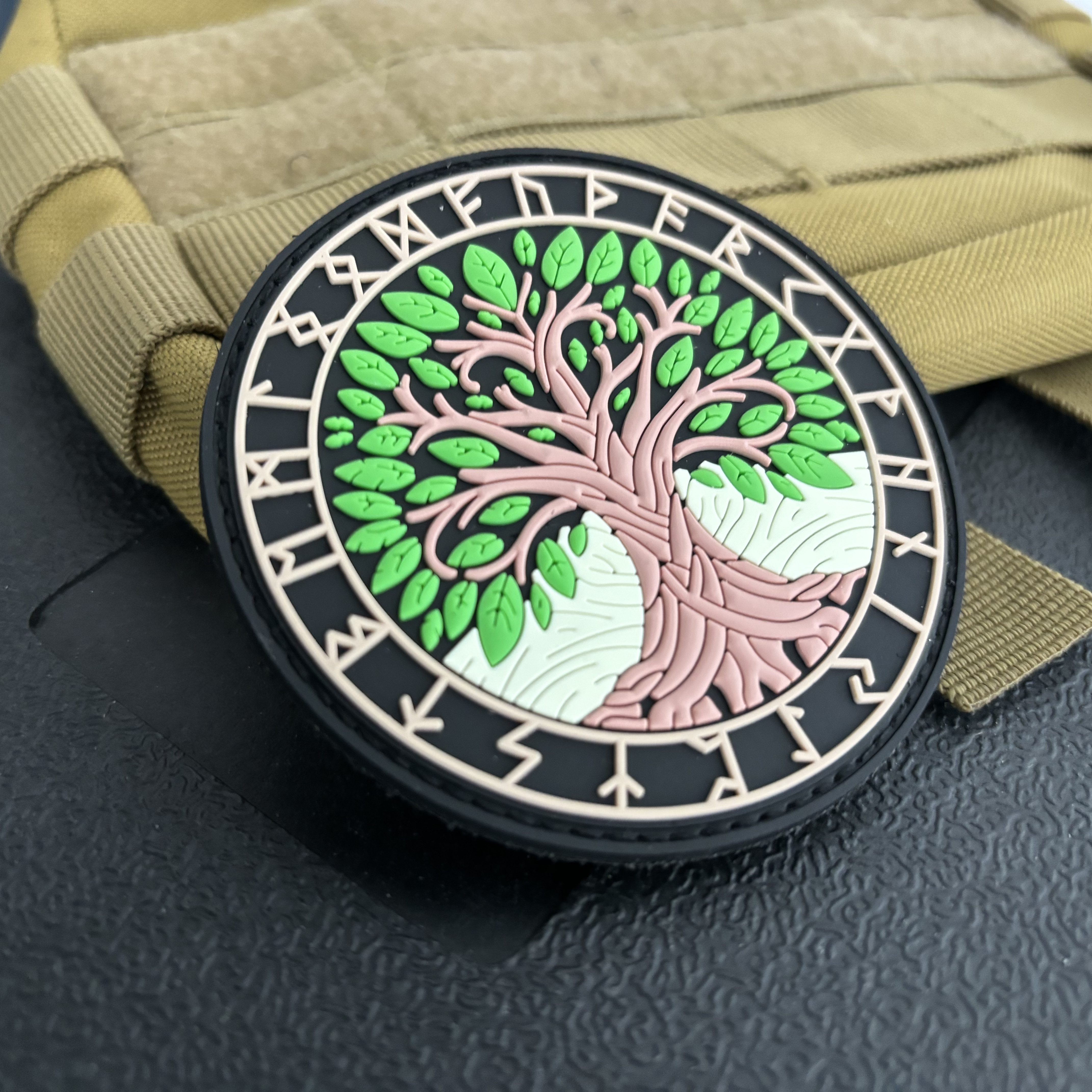 Yggdrasil Viking Totem PVC Pat - Urban Backpack Tactical recensie en prijs