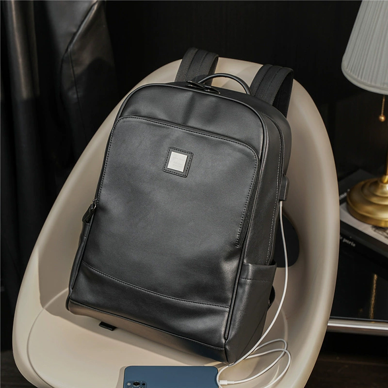 Man's PU Leather Backpack Exec - Leather Backpack Vintage recensie en prijs