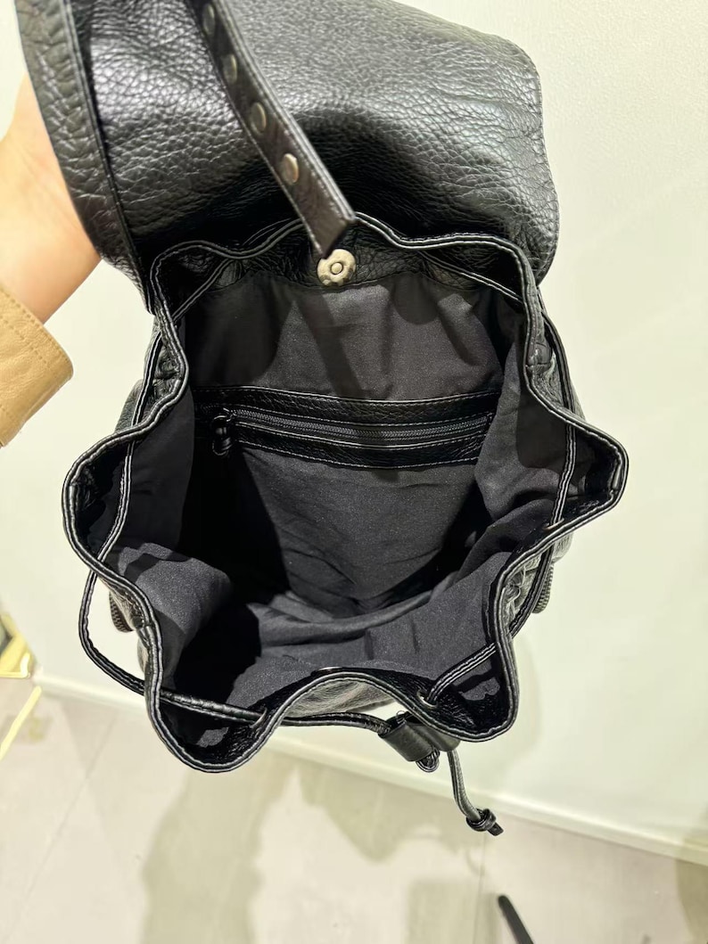 Gothic Punk PU Leather Shoulde - Leather Backpack Vintage recensie en prijs